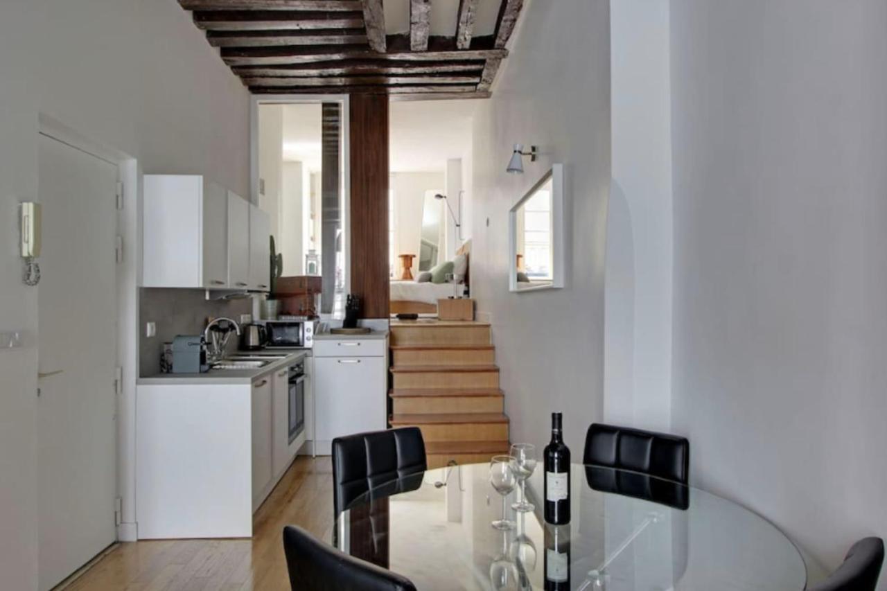 Appartement Luminous Loft in Saint-Germain des Prés à Paris Extérieur photo