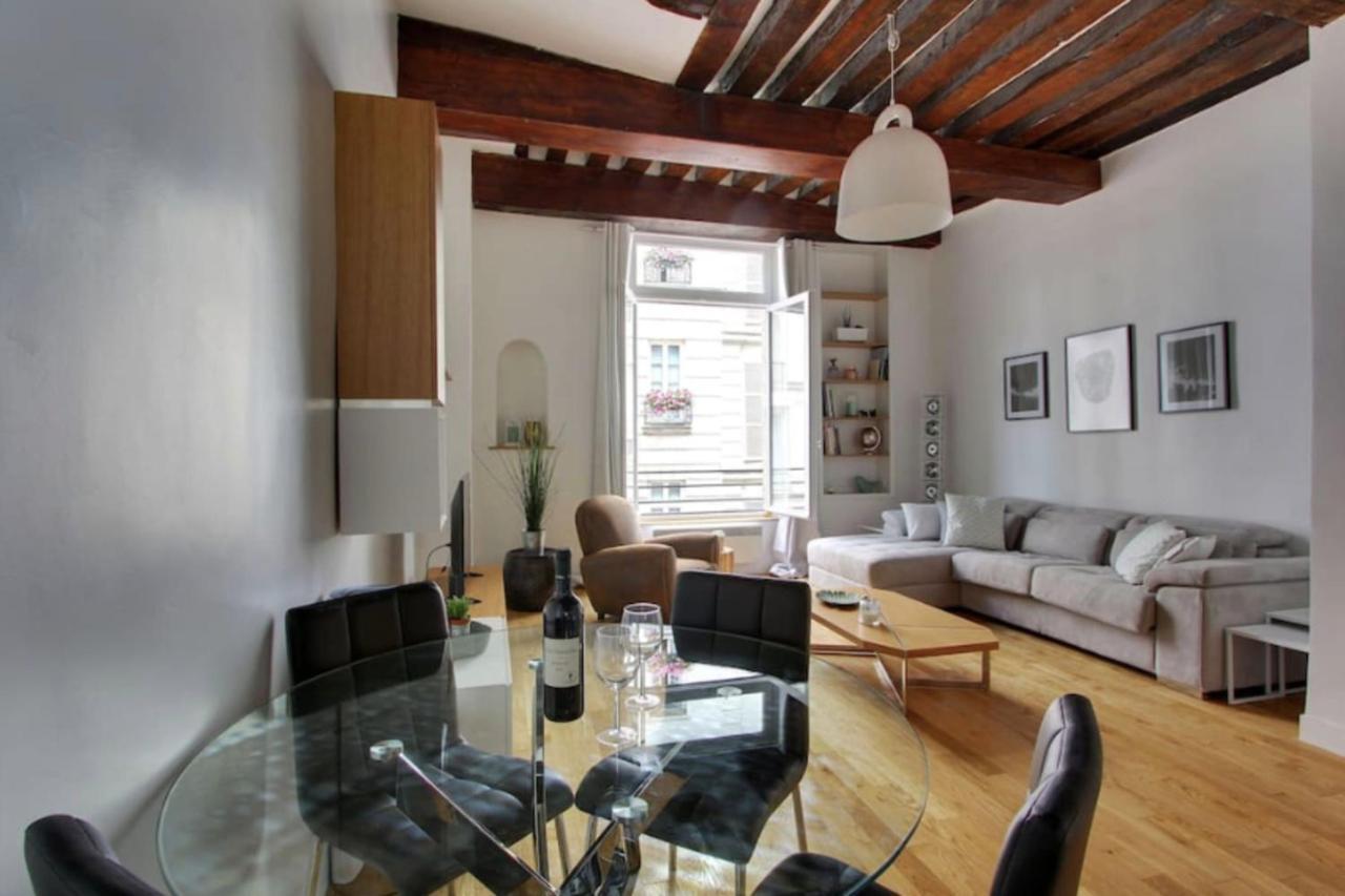 Appartement Luminous Loft in Saint-Germain des Prés à Paris Extérieur photo